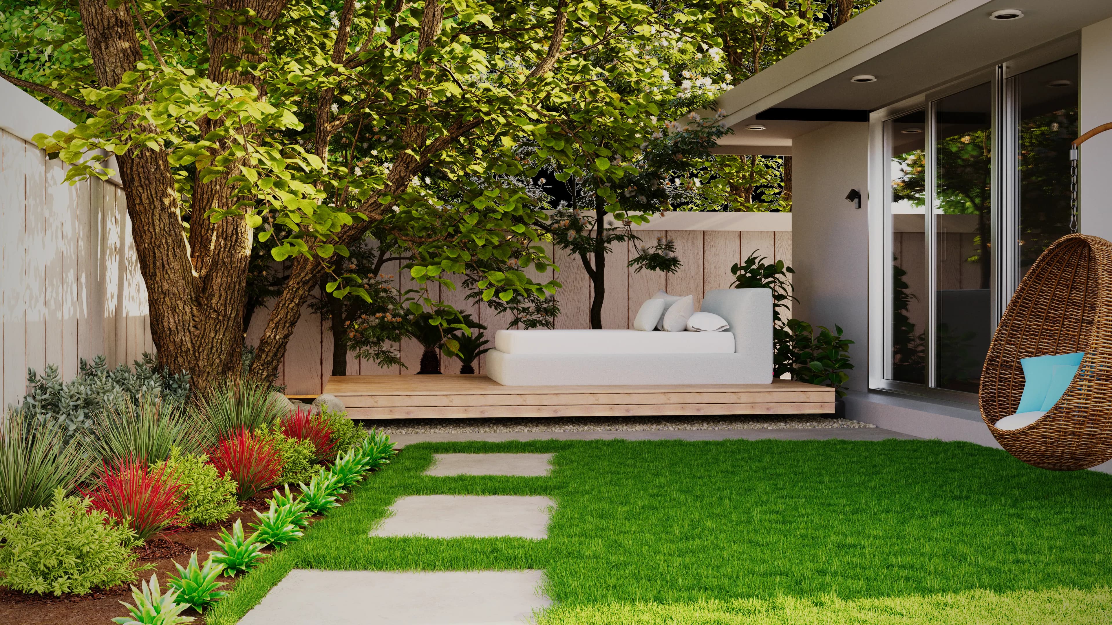Complete tuinmetamorfose